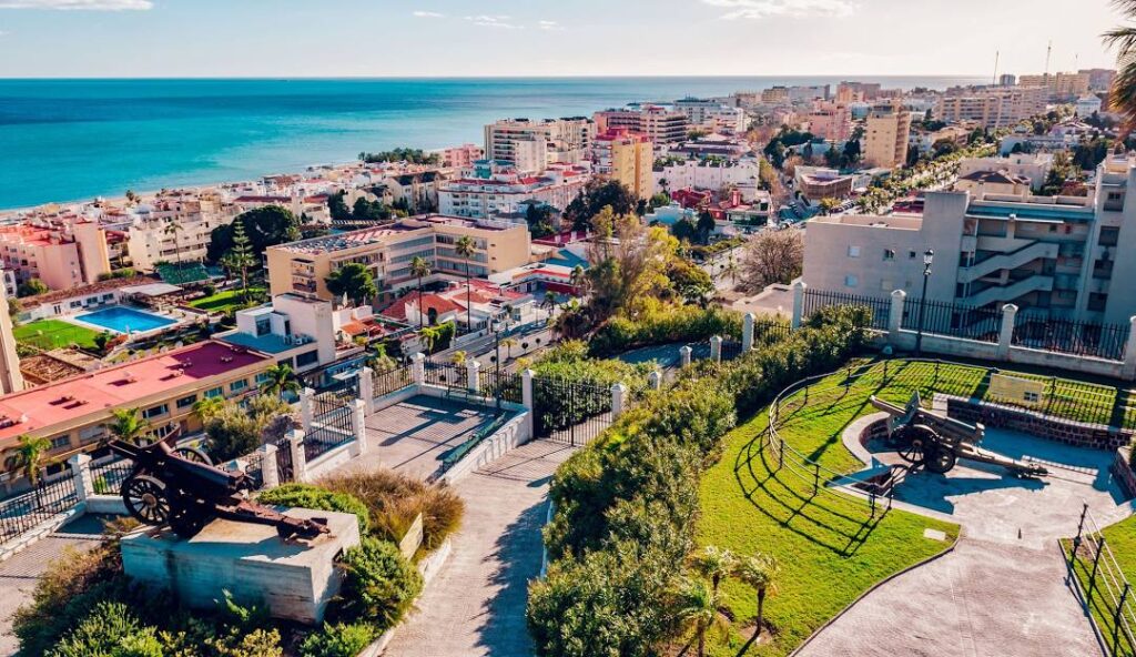 torremolinos miasto widoki plaża